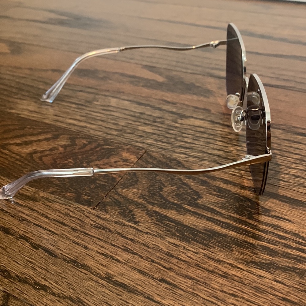 Diff Silver Frame With Black Lenses Sunglasses - image 3